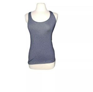 90 degree by reflex S Blue Tank Top Racer Athletic Workout Yoga Dance Stretch